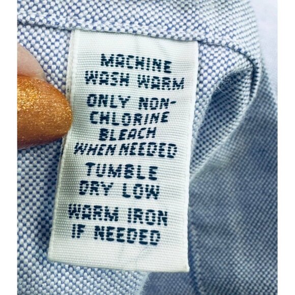 Ralph Lauren Oxford Shirt Button Down Long Sleeve 4XLT Lavender Big & Tall - Picture 8 of 10